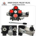 PC100 Series Manual Work Sectional Hydraulic Control Valve